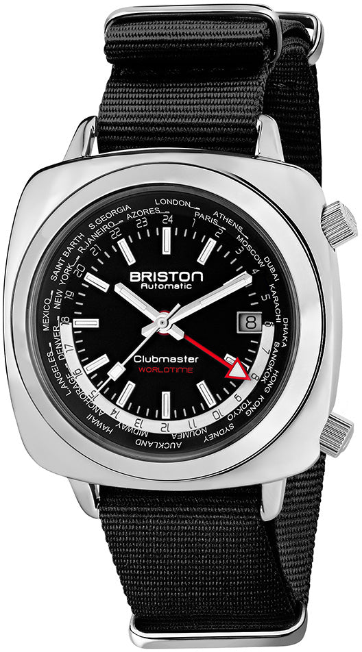 Briston Watch Clubmaster Traveler Worldtime GMT Limited Edition 20842.PS.W.1.NB Image 1