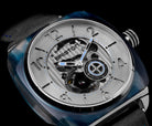 Briston Watch Streamliner Skeleton Blue Acetate 201042.SA.BL.2.B Image 2