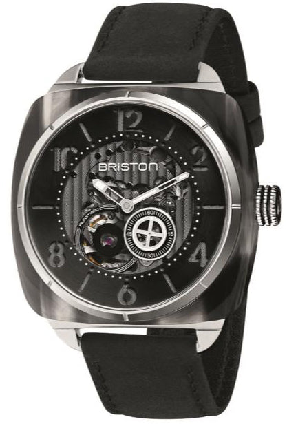 Briston Watch Streamliner Skeleton Grey Acetate 201042.SA.G.1.CH Image 1