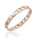 Chimento Armillas 18ct Rose Gold Pyramid Bangle 1B01762ZZ6180 Image 1