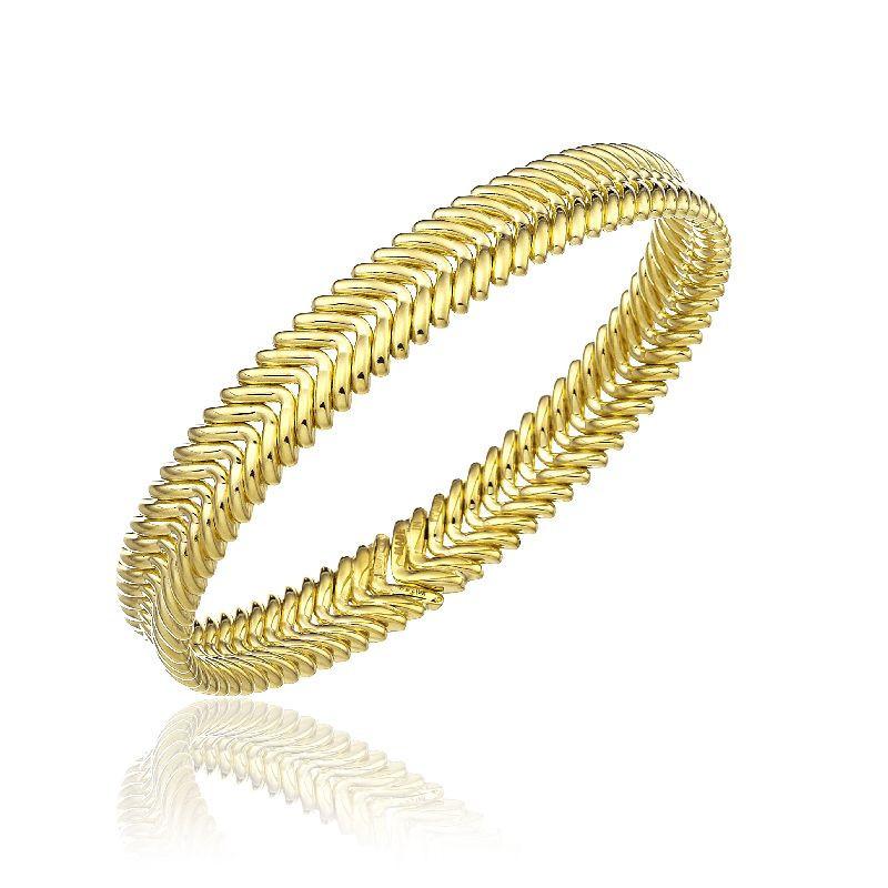 Chimento Armillas 18ct Yellow Gold Arrow Head Bangle 1B01763ZZ1180 Image 1