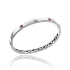 Chimento Armillas Be Mine 18ct White Gold 0.40ct Ruby Bangle 1B01313RR5 Image 1