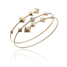 Chimento Armillas Pyramis 18ct Rose Gold Diamond Spiral Bangle 1B01454B16170 Image 1