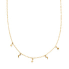 Chlobo Boho Luxe Gold Plated The Night Sky Necklace CBO-550 Image 1