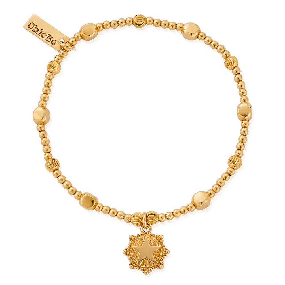Chlobo Gold Plated Radiant Essence Bracelet CBO-666 Image 1
