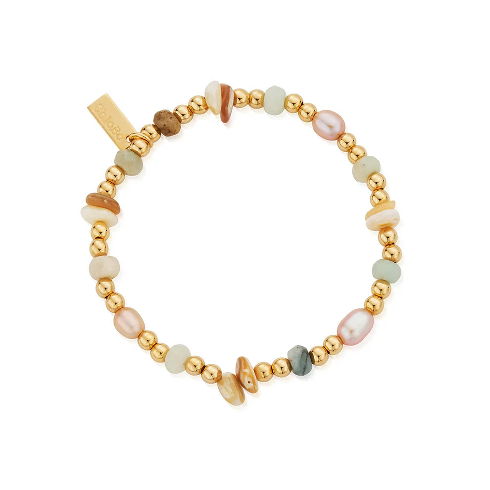 ChloBo Gold Plated Radiant Luck Bracelet CBO-713 Image 1