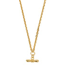 ChloBo Gold Plated Sterling Silver Balanced Aura Necklace CBO-508 Image 1