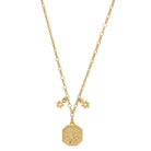 ChloBo Gold Plated Sterling Silver Divine Connection Necklace CBO-504 Image 1