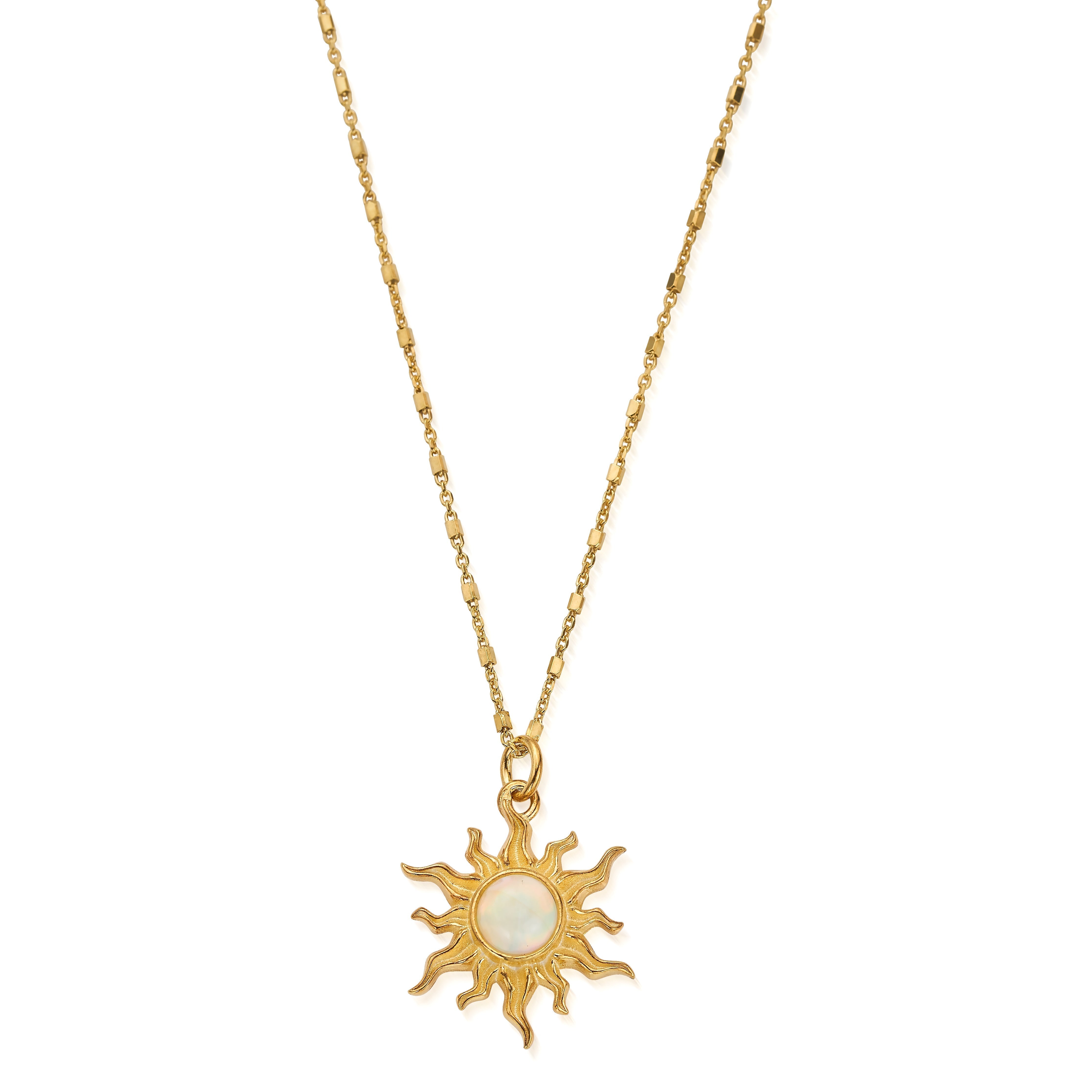 ChloBo Gold Plated Sterling Silver Enlightened Necklace CBO-506 Image 1
