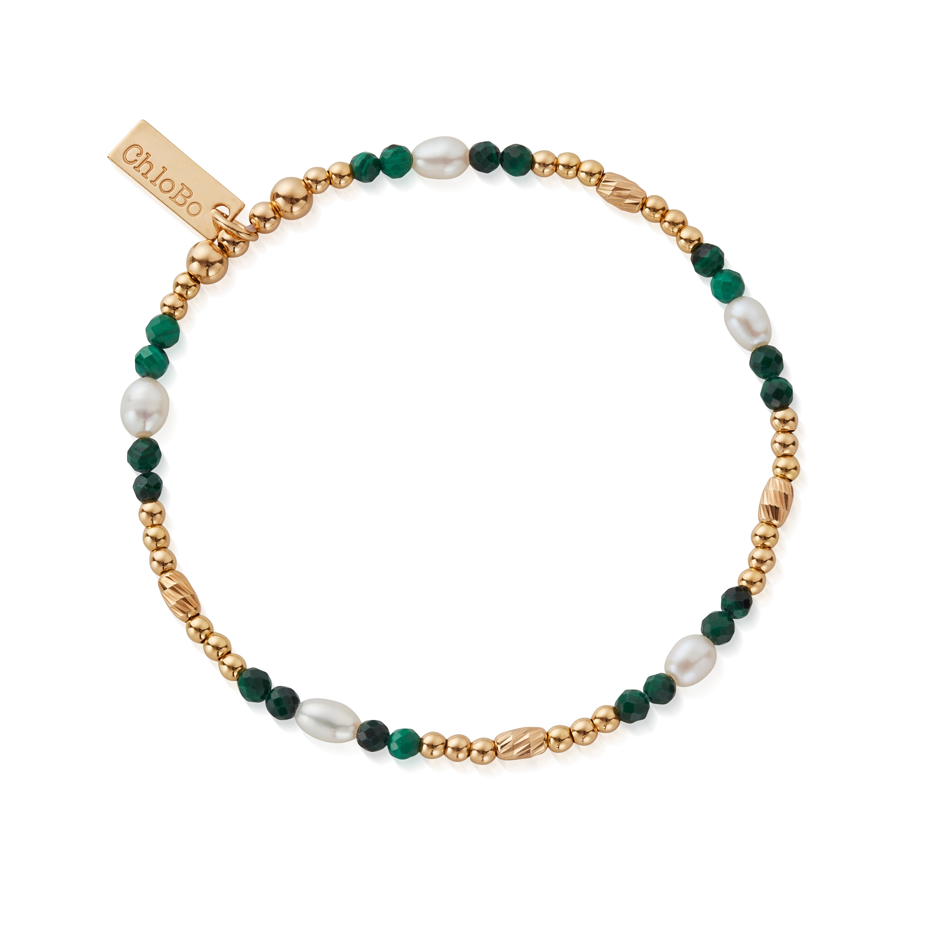 ChloBo Gold Plated Sterling Silver Inner Wisdom Bracelet CBO-453 Image 1