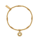 ChloBo Gold Plated Sterling Silver Loving Light Bracelet CBO-470 Image 1