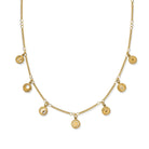 ChloBo Gold Plated Sterling Silver Positive Vibes Necklace CBO-510 Image 1
