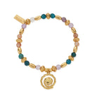 ChloBo Gold Plated Sterling Silver Spiritual Love Bracelet CBO-484 Image 1