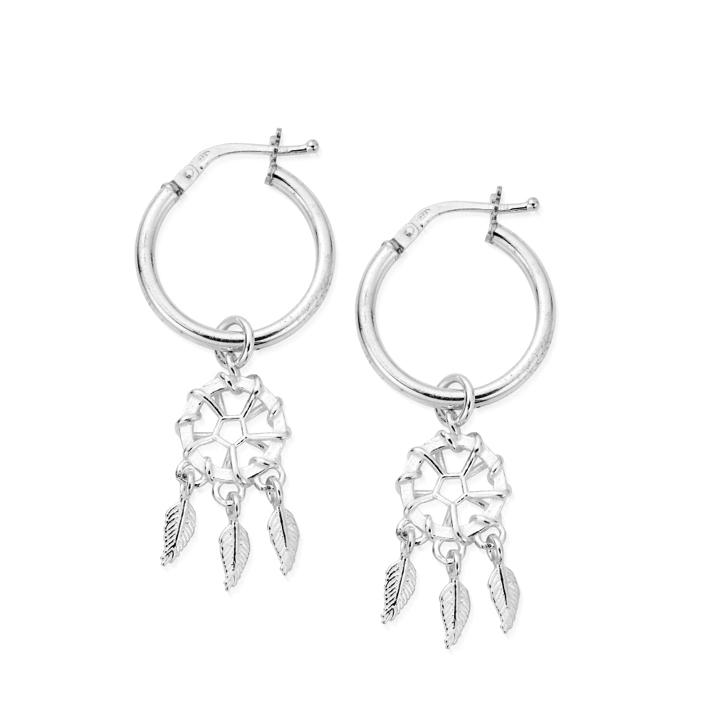 Chlobo Iconics Dream Catcher Hoop Earrings CBO-567 Image 1