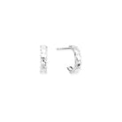 Chlobo Iconics Tiny Multi Star Huggie Hoop Earrings CBO-559 Image 1
