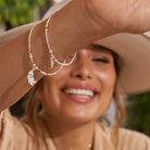 ChloBo Mixed Metal Strength & Courage Set of 2 Bracelet CBO-753 Image 2