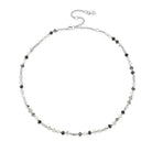 Chlobo Sterling Silver Aura Strengthening Black Rutilated Quartz Necklace CBO-656 Image 1