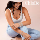 ChloBo Sterling Silver Bobble Chain Lucky Star Necklace CBO-105 Image 3