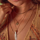 ChloBo Sterling Silver Cap Tassel with Diamond Cut Chain Pendant CBO-750 Image 2