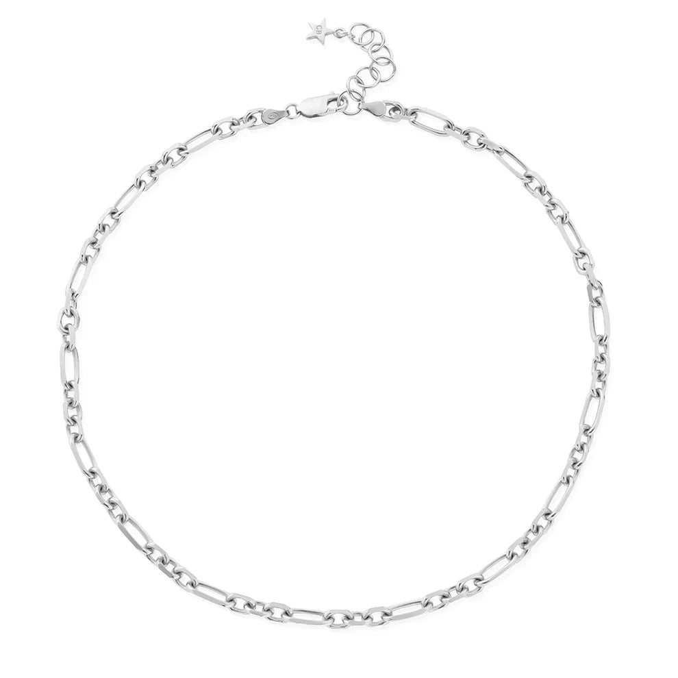 Chlobo Sterling Silver Chain Of Courage Necklace CBO-657 Image 1