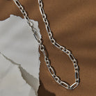 Chlobo Sterling Silver Chain Of Courage Necklace CBO-657 Image 2