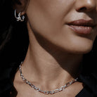 Chlobo Sterling Silver Chain Of Courage Necklace CBO-657 Image 3