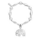 ChloBo Sterling Silver Chunky Elephant Bracelet CBO-225 Image 1