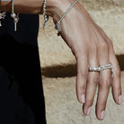 Chlobo Sterling Silver Chunky Twist Ring CBO-686/L Image 2