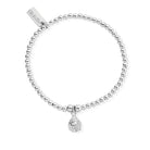 ChloBo Sterling Silver Cute Charm Buddha Head Bracelet CBO-425 Image 1