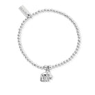 ChloBo Sterling Silver Cute Charm Elephant Bracelet CBO-040 Image 1