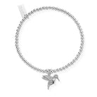 ChloBo Sterling Silver Cute Charm Hummingbird Bracelet CBO-045 Image 1