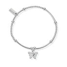 ChloBo Sterling Silver Cute Mini Butterfly Bracelet CBO-021 Image 1