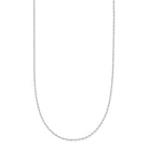 ChloBo Sterling Silver Dainty Rope Chain Necklace CBO-137 Image 1