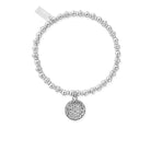 ChloBo Sterling Silver Didi Sparkle Moonflower Bracelet CBO-055 Image 1