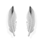 Chlobo Sterling Silver Feather Cuff Earring CBO-702 Image 1