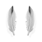 Chlobo Sterling Silver Feather Cuff Earring CBO-702 Image 1