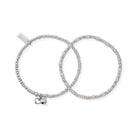 ChloBo Sterling Silver Forever Love Set of 2 Bracelets CBO-245 Image 1