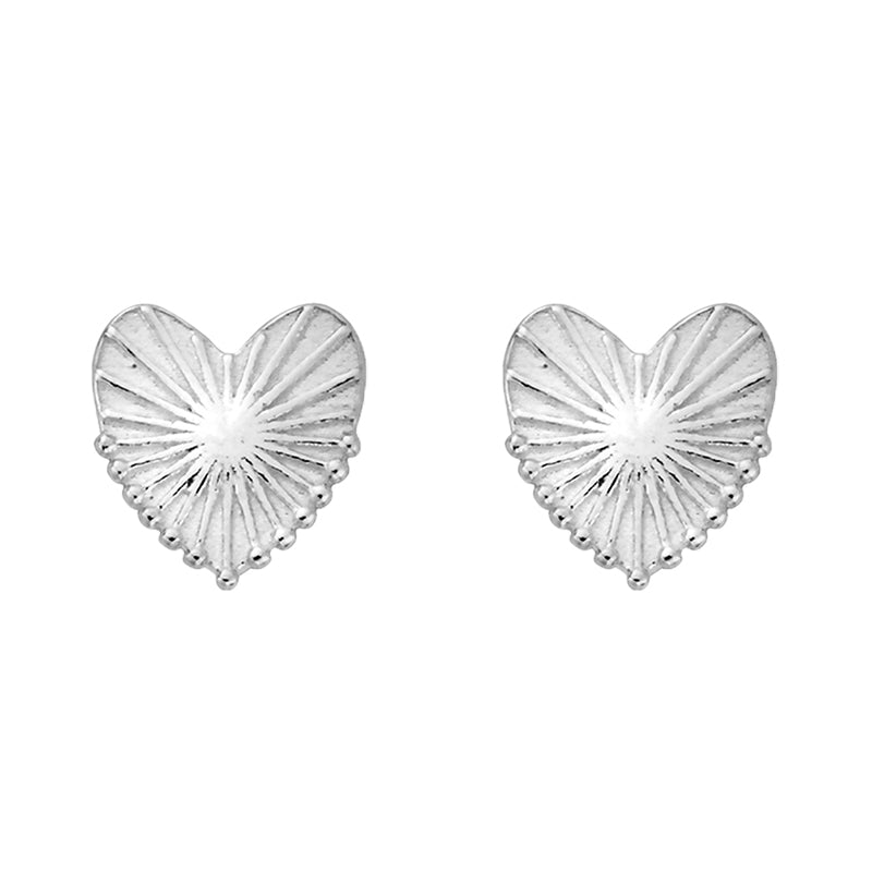 ChloBo Sterling Silver Glowing Beauty Stud Earrings CBO-147 Image 1