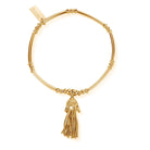 ChloBo Sterling Silver Gold Plated Didi Tassel Bracelet CBO-231 Image 1