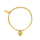 ChloBo Sterling Silver Gold Plated Glowing Beauty Bracelet CBO-120 Image 1