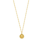ChloBo Sterling Silver Gold Plated Sun Catcher Necklace CBO-136 Image 1