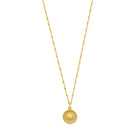 ChloBo Sterling Silver Gold Plated Sun Catcher Necklace CBO-136 Image 1