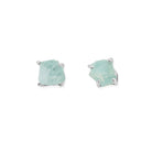 ChloBo Sterling Silver Harmony Amazonite Stud Earrings CBO-728 Image 1