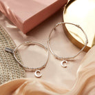 ChloBo Sterling Silver Initial Bracelet C CBO-306 Image 2