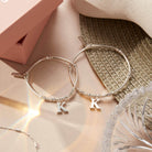 ChloBo Sterling Silver Initial Bracelet K CBO-314 Image 2