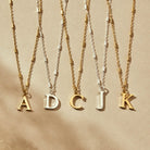 ChloBo Sterling Silver Initial Necklace C CBO-254 Image 2