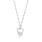 ChloBo Sterling Silver Interlocking Love Heart Necklace CBO-111 Image 1