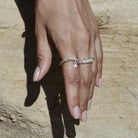 Chlobo Sterling Silver Radiant Essence Ring CBO-687/L Image 2