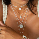 ChloBo Sterling Silver Renewal Spinner Necklace CBO-724 Image 2