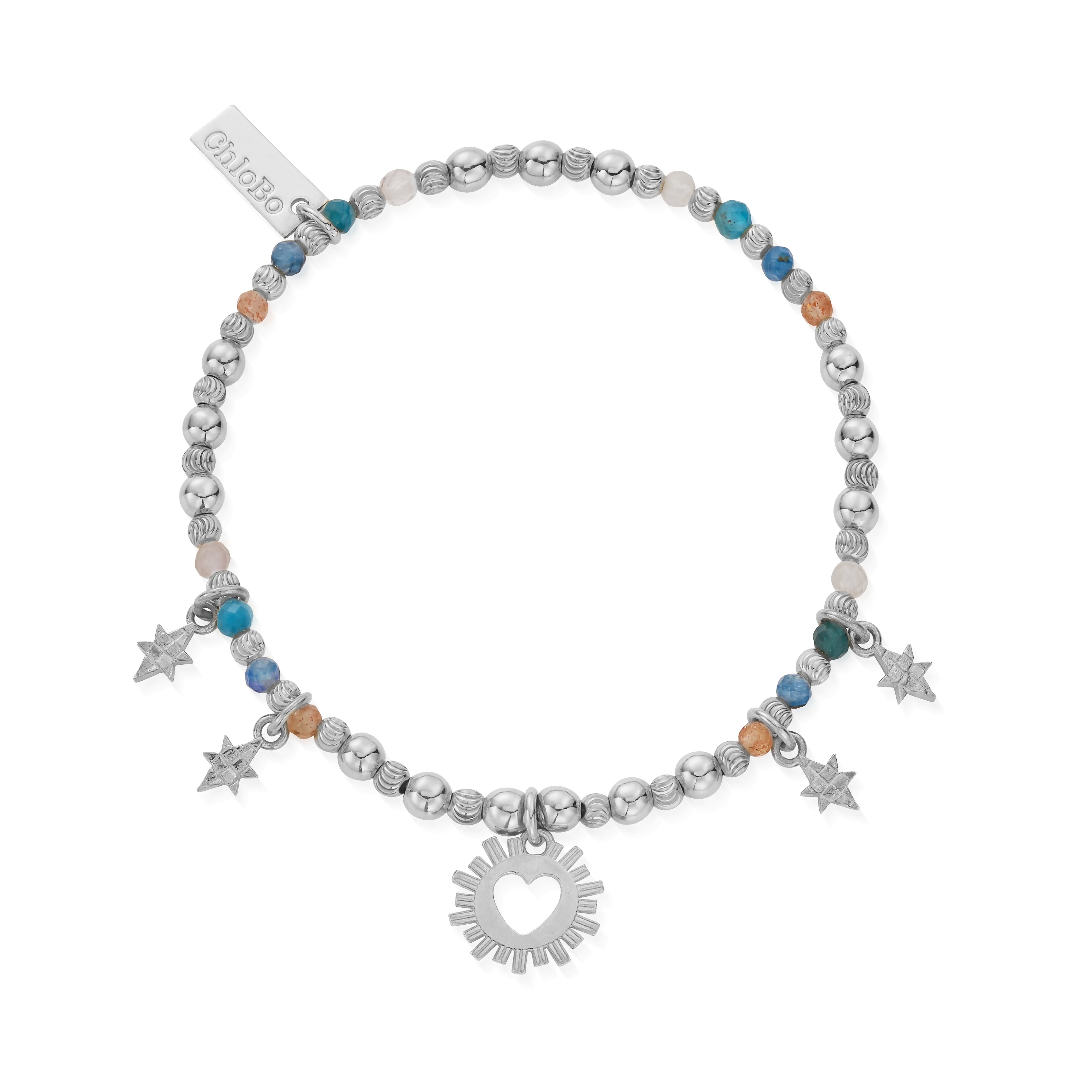 ChloBo Sterling Silver Rising Love Bracelet CBO-485 Image 1